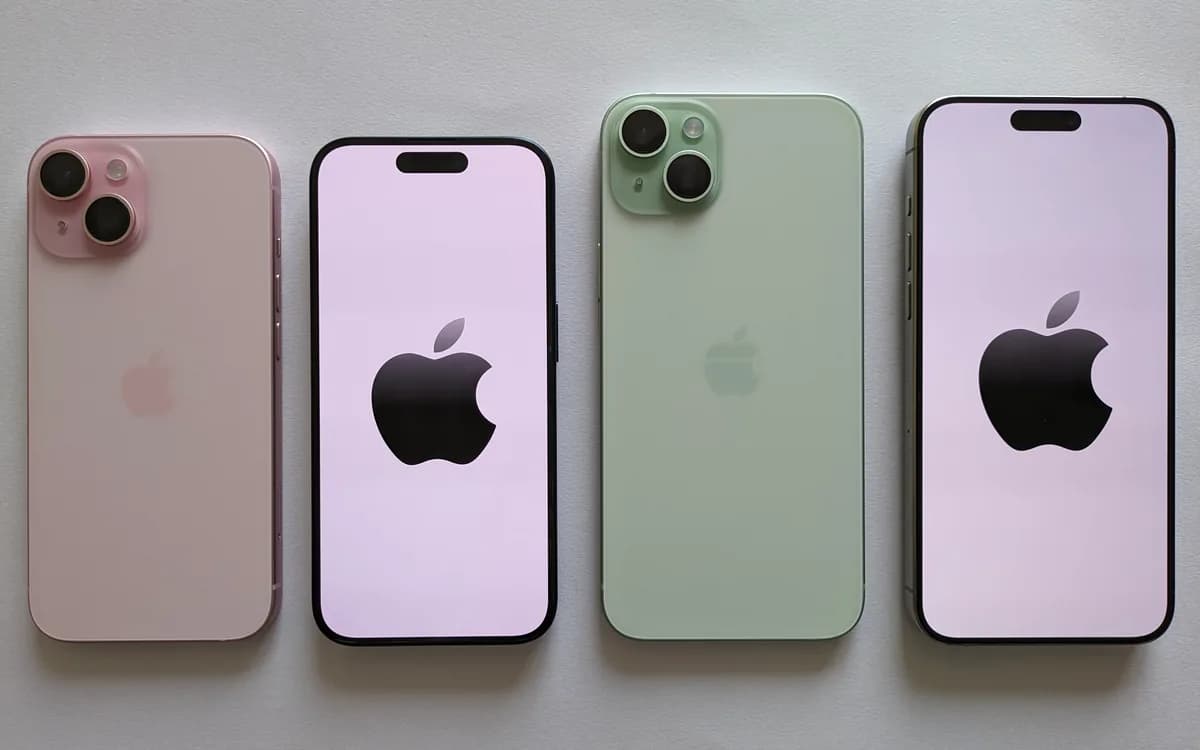 iPhone 15 və iPhone 15 Plus, ön və arxa tərəf