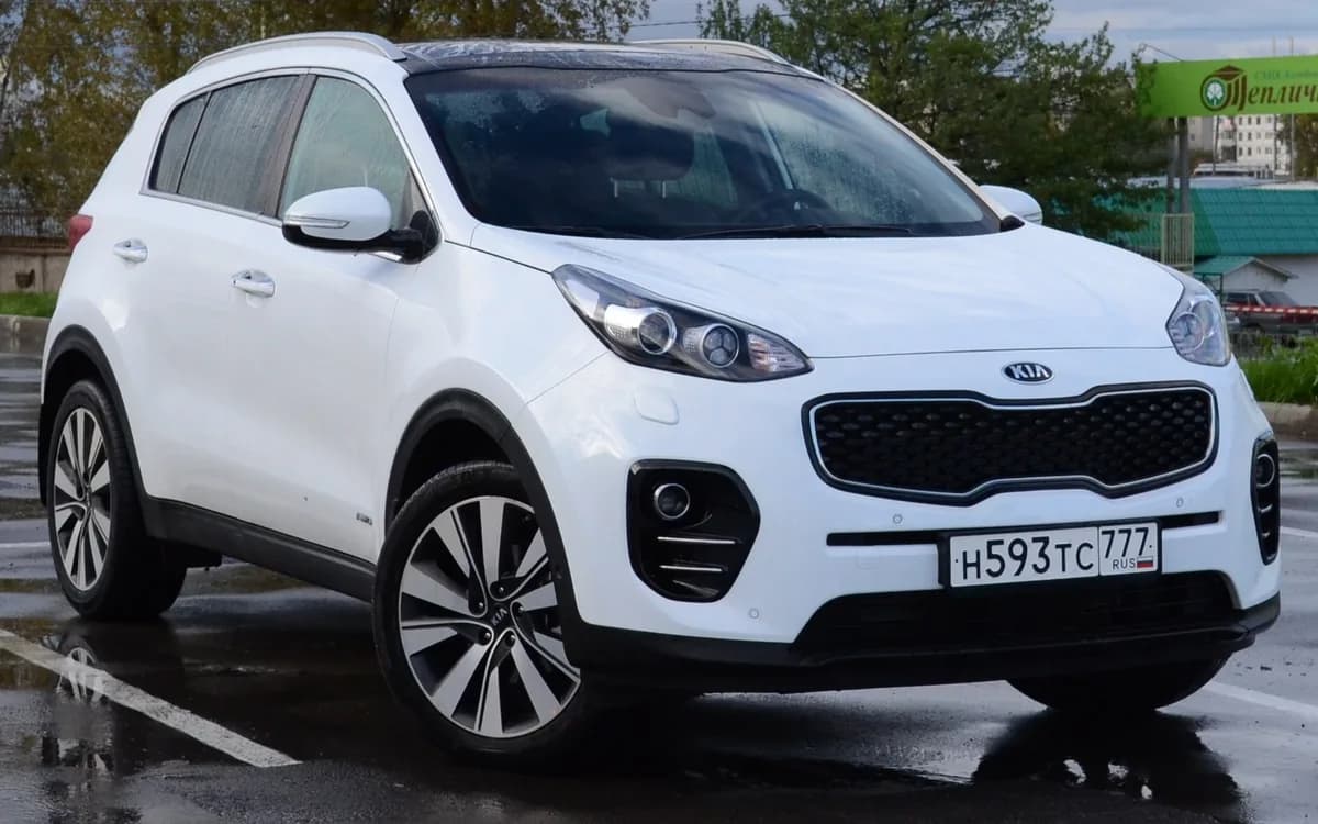 Kia Sportage (QL), ön-yan görünüş